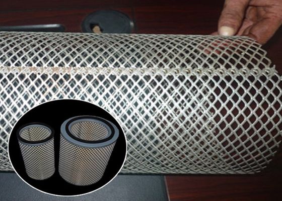 필터 원자 생산을 위한 0.8mm 먼지 공기에 의하여 직류 전기를 통하는 금속 여과기 메시 공기 정화 장치 물자