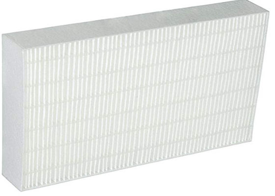 HVAC 여과기를 위한 두 배 편들어진 HEPA 여과지 0.38-0.55mm 간격