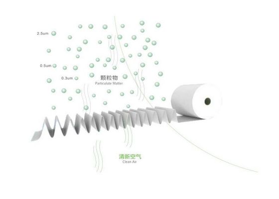 애쉴리스 공기 여과지 물질 87139- 33010 나무 연한 덩어리 소재