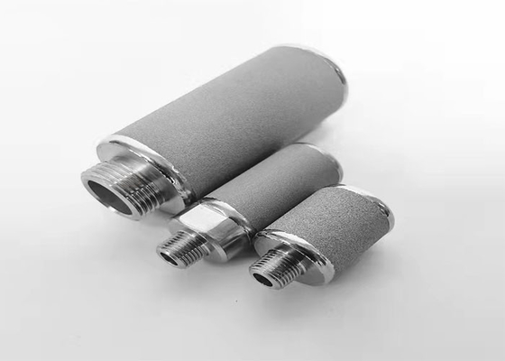 0.2-300 μ Ｍ 다층 스테인레스강 필터 요소 분말 소결된 회로망 필터 요소