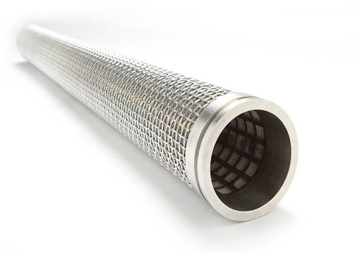 중합체 용해 여과를 위한 1.5mm 간격 Ss 메시 여과기 높은 직진도